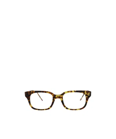 Thom Browne Square-frame Acetate Optical Frames In Brown