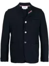 Thom Browne Rwb-stripe Cotton Blazer