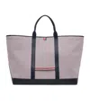 Thom Browne Logo Oversized Tool Tote Bag In Multicolor