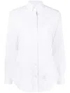 Thom Browne White Cotton Shirt In White