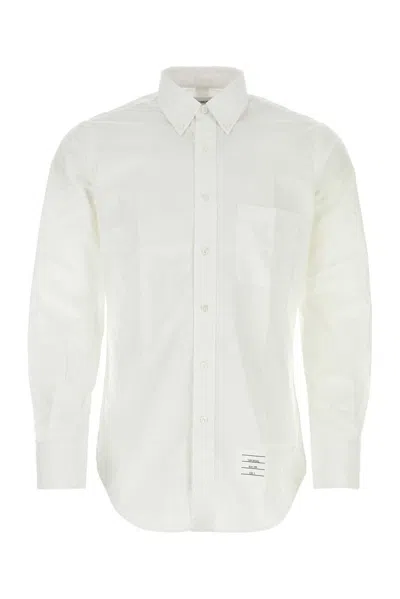 Thom Browne Logo Patch Long In White