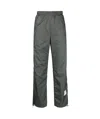 Thom Browne Logo-patch Sheer-ripstop Track Pants In Black
