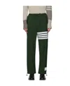 Thom Browne Logo-patch Track Pants In Black