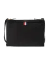 Thom Browne Logo-print Crossbody Bag In Black
