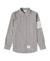Thom Browne Chemise Ample En Coton In Gray