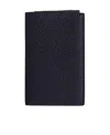 Thom Browne Logo Stamp Wallet In Black