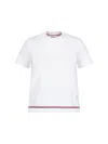 Thom Browne Cropped T-shirt In Cotton