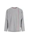 Thom Browne Logo T-shirt - Grey