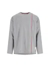 Thom Browne Logo T-shirt - Grey