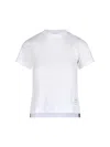 Thom Browne Crew-neck T-shirt Ribbed Side Slit