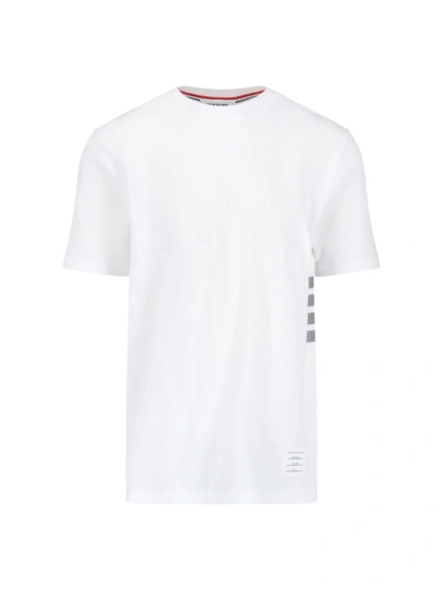 Thom Browne Logo T-shirt In White