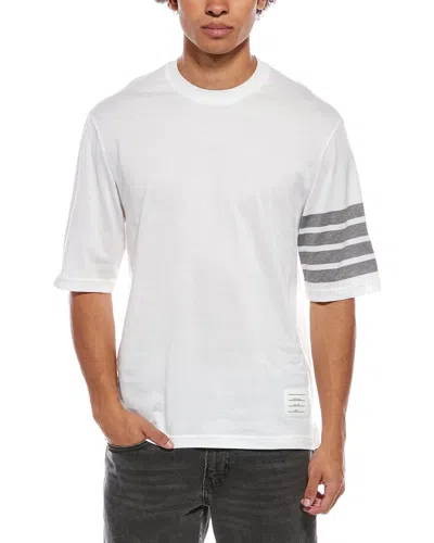 Thom Browne Logo T-shirt In White