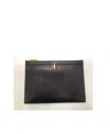 Thom Browne Logo Wallet In Black