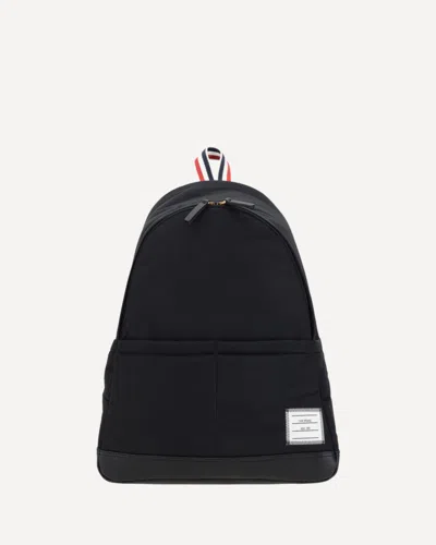 THOM BROWNE LOGOED BACKPACK