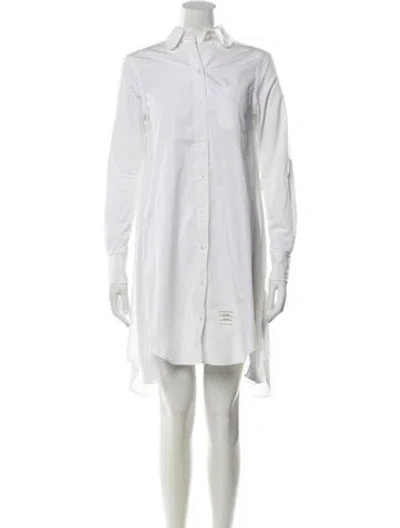 Pre-owned Thom Browne Long Dress In White