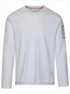 Thom Browne Long-sleeve Cotton T-shirt In White