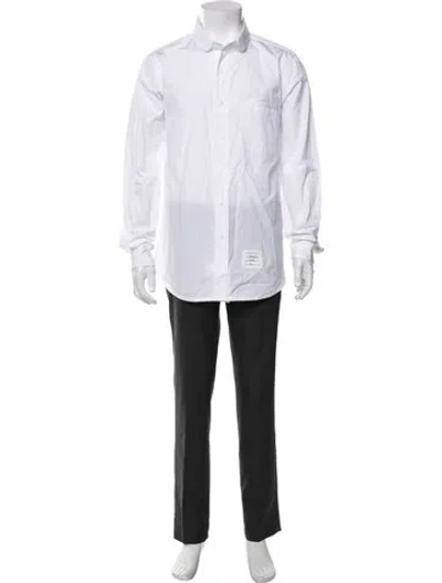 Pre-owned Thom Browne Long Sleeve Dress Shirt W/ Tags In White