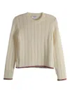 Thom Browne Long-sleeve Sweater In Neutral