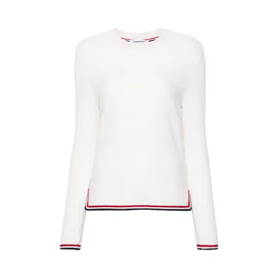 Pre-owned Thom Browne Long-sleeve Top 'white' | Women's Size 38