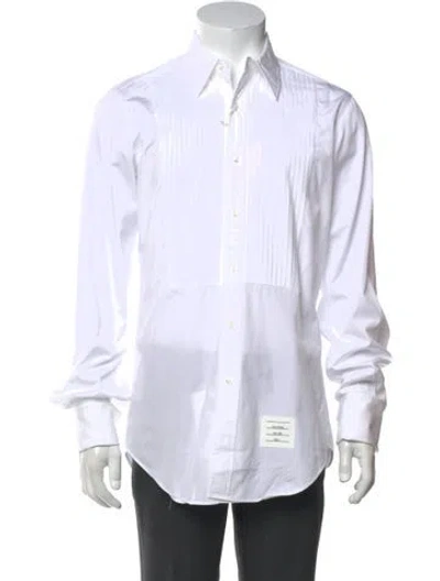 Pre-owned Thom Browne Long Sleeve Tuxedo Shirt W/ Tags In White