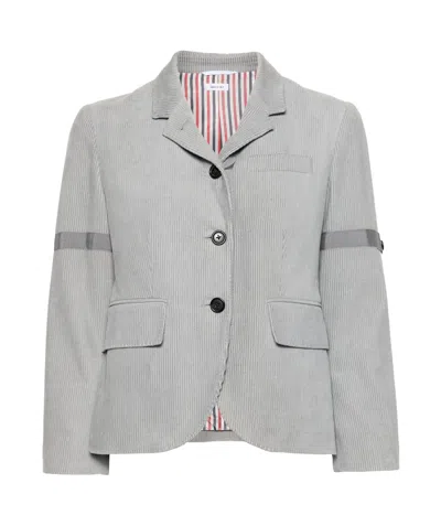 THOM BROWNE LONG-SLEEVED SUIT COAT