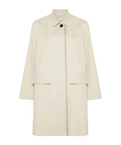 Thom Browne Long-sleeved Windbreaker In Nude