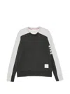 Thom Browne Long-sleeves Sweatshirt In Gray