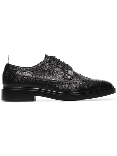 Thom Browne Classic Longwing Brogue In Black