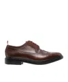 Thom Browne Longwing Round-toe Brogues In Multicolor