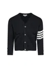 Thom Browne Cardigan In Black