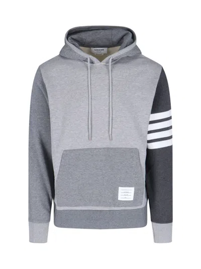 THOM BROWNE "LOOPBACK 4-BAR" HOODIE