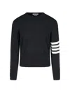 Thom Browne Sweaters In Black  