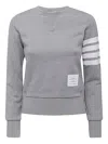 Thom Browne Crewneck Sweatshirt In Gray