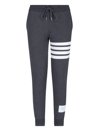 THOM BROWNE LOOPBACK 4-BAR TRACK PANTS