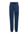 Thom Browne Loopback 4-bar Track Pants In Blue