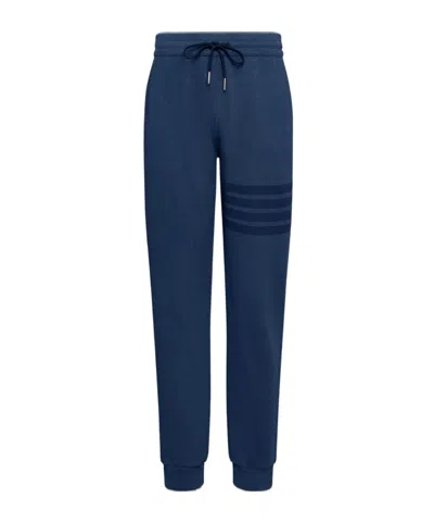 THOM BROWNE THOM BROWNE SOLID LOOPBACK OVERDYED 4-BAR SWEATPANTS