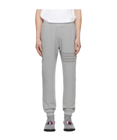 THOM BROWNE THOM BROWNE SOLID LOOPBACK OVERDYED 4-BAR SWEATPANTS