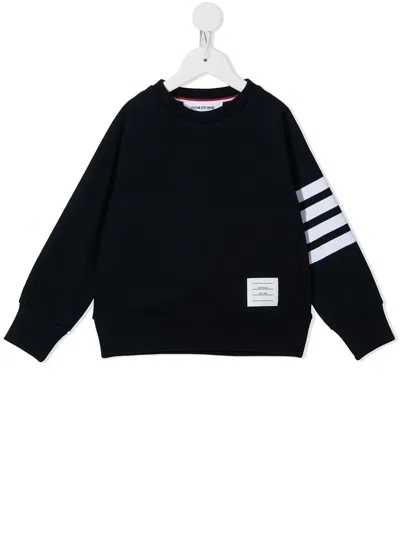 THOM BROWNE LOOPBACK JERSEY 4-BAR SWEATSHIRT