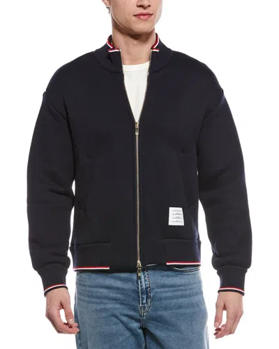 THOM BROWNE THOM BROWNE LOOPBACK OVERSIZED JACKET