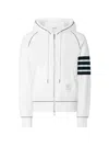 Thom Browne Loopback Stripe-detail Hoodie In Multi