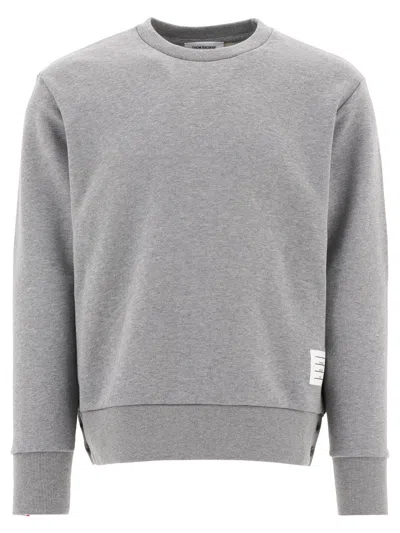 Thom Browne "loopback" Sweatshirt In Gray