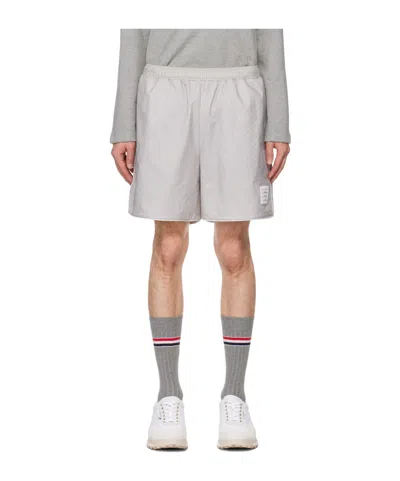 THOM BROWNE LOOSE WAIST SHORTS