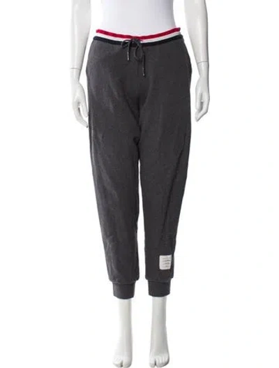 Pre-owned Thom Browne Lounge Bottoms In Gray