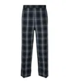 Thom Browne Low-rise Drop-crotch Tailored Trousers In Black
