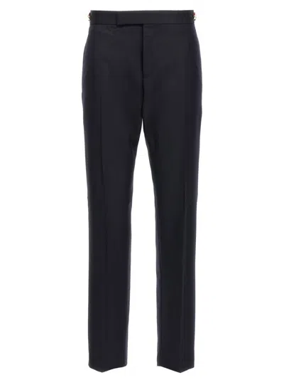 Thom Browne Low Rise Pants In Black