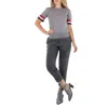 Thom Browne Low Rise School Uniform Skinny Trousers In Gray