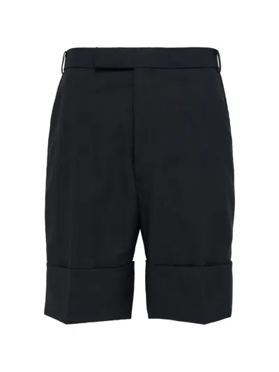 Thom Browne Low-rise Shorts In Black