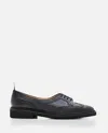 Thom Browne Low Throat Wingtip Brogue In Black