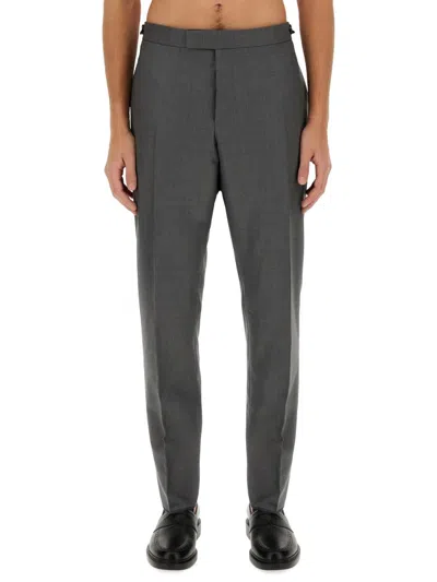 Thom Browne Low-waist Trousers In Grey