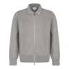 Thom Browne Lt Grey Cotton Jackets In Gray